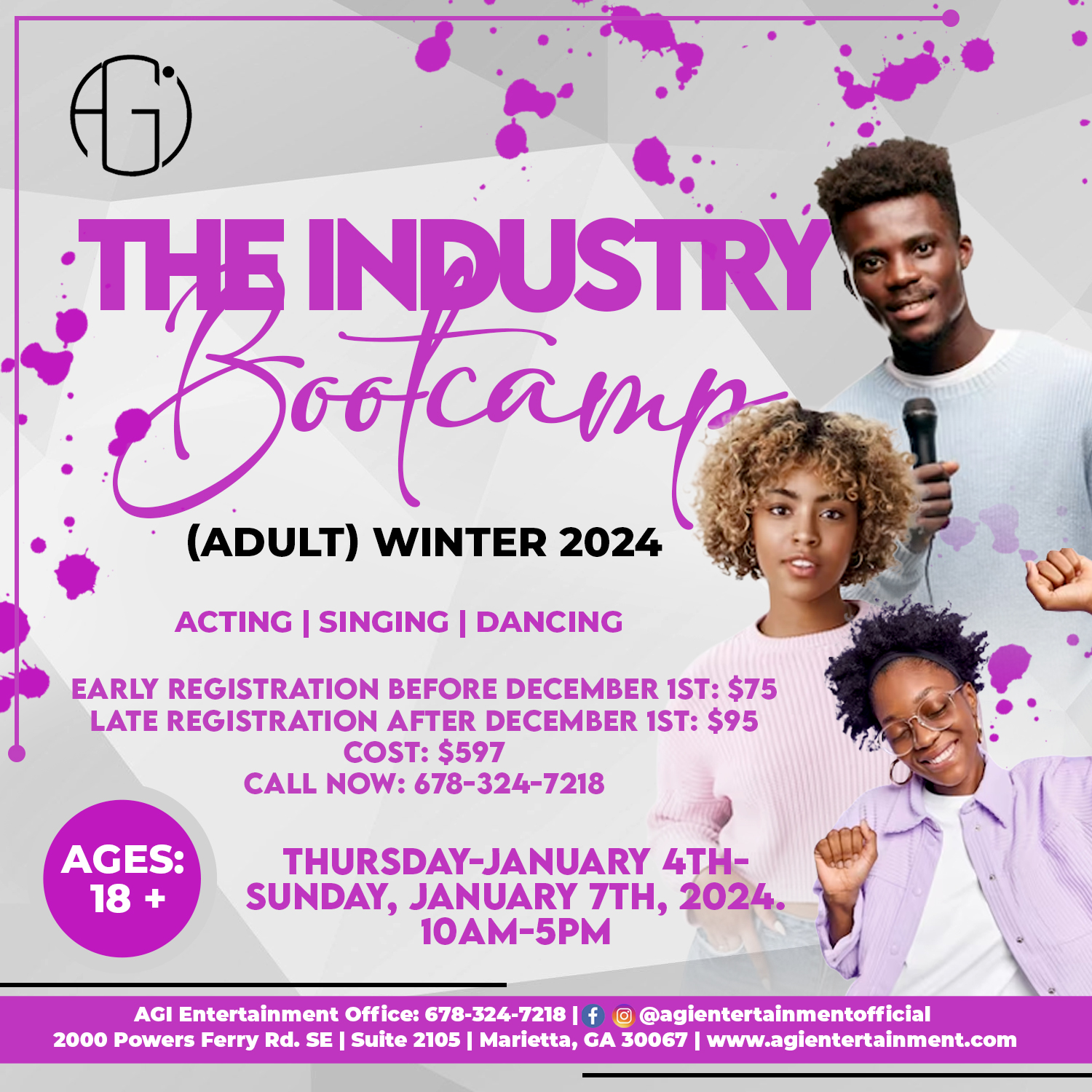 Adult Industry Boot Camp-(Winter-January 2024 | REGISTRATION) 18+ – AGI ...